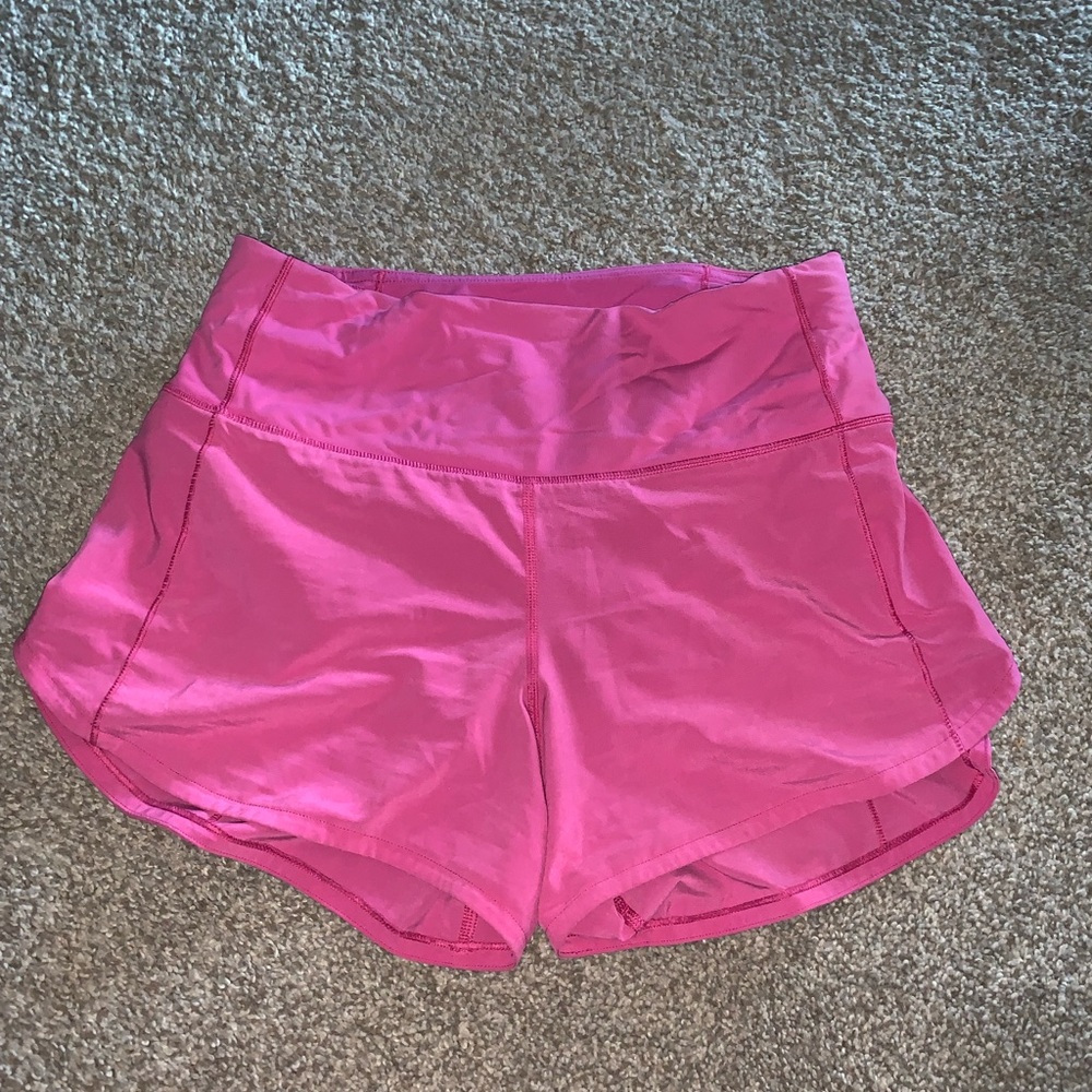 Lululemon High rise Speedup Short 4’